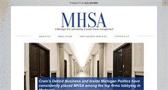 Desktop Screenshot of mhsa.com